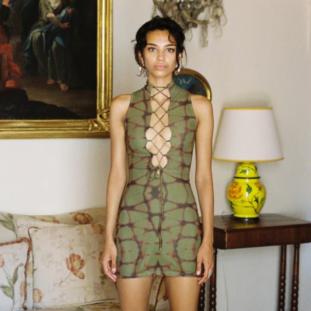 BNWT With Jean Amethyst Mini Dress